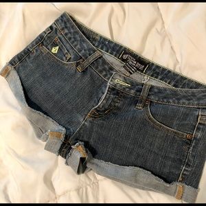 Volcom denim shorts